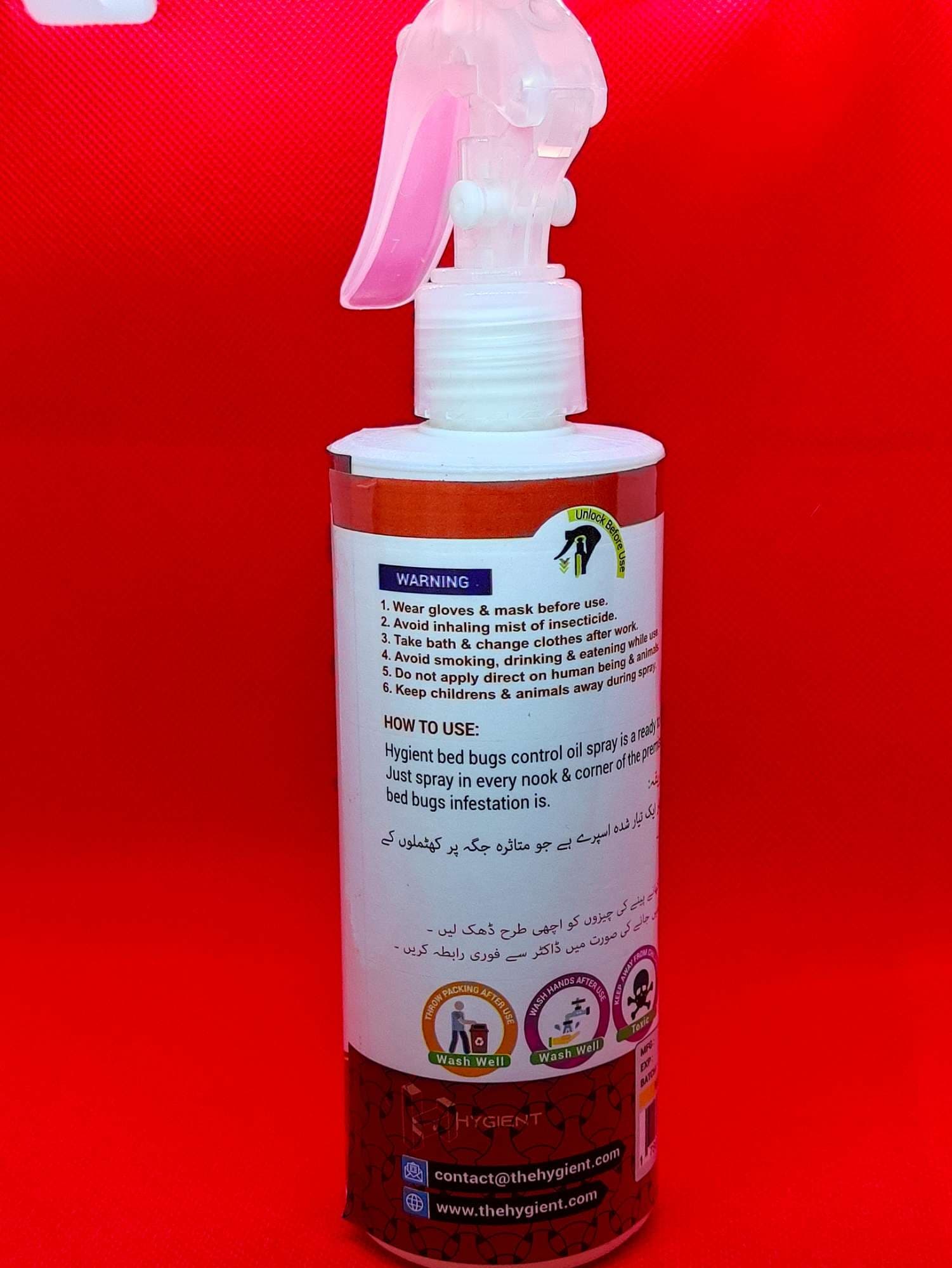 Hygient bed bugs control ready to use spray 250ml Pack of 6 - image 3