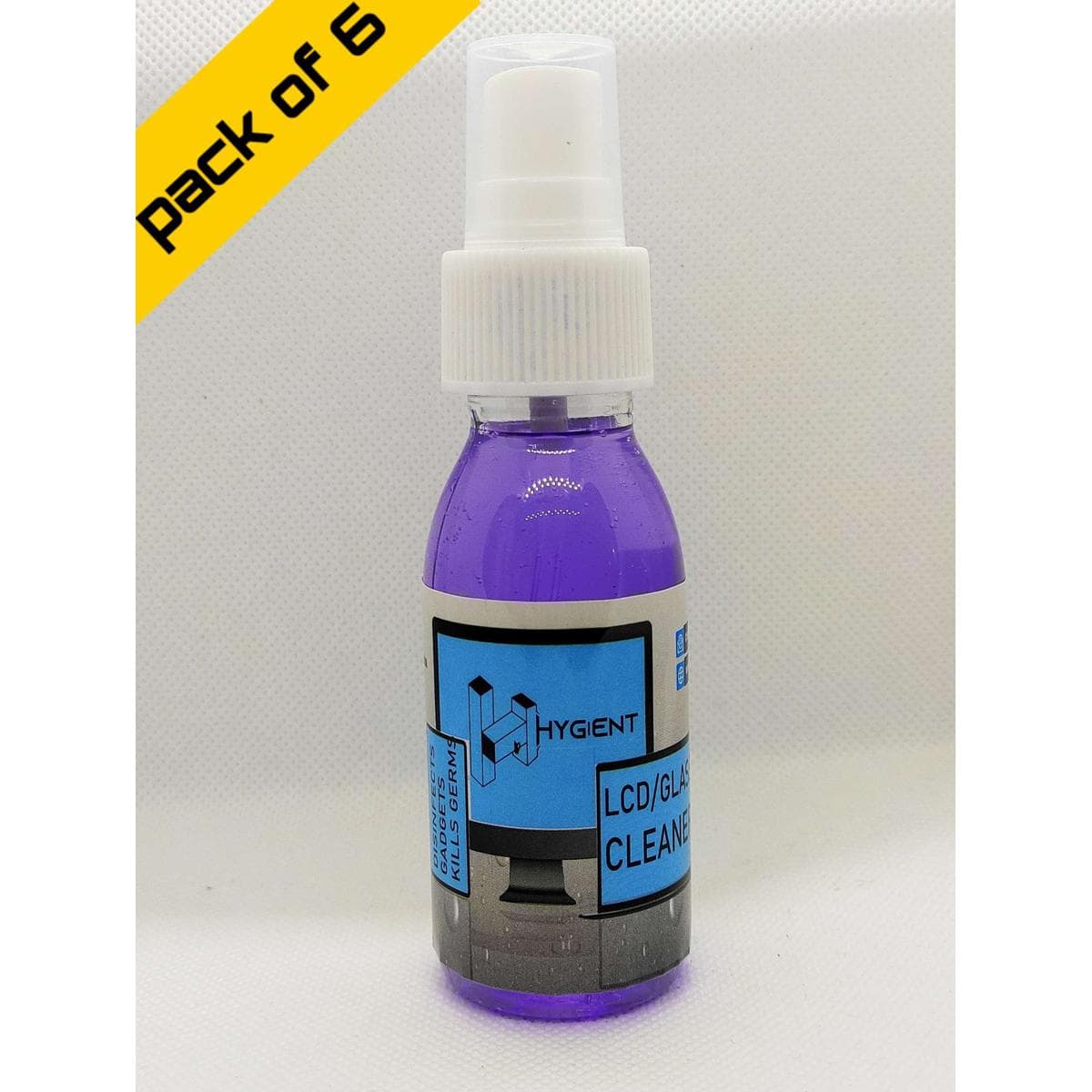 Hygient LCD & Glass Cleaner 60ml Pack of 6 - image 1