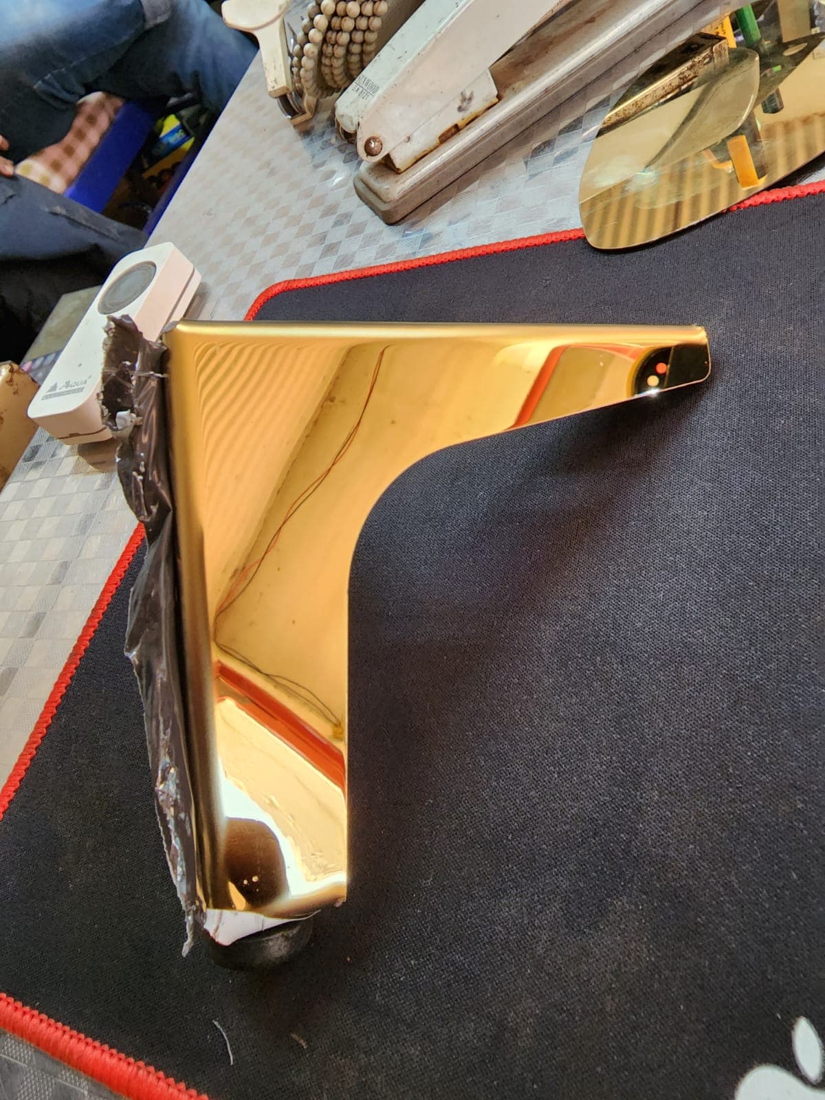 1 piece stainless steel sofa leg gold plated 5 inches - image 9